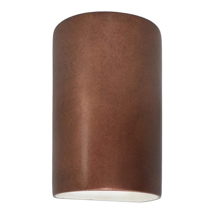 Justice Designs - CER-1265W-ANTC - Lantern - Ambiance - Antique Copper