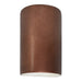 Justice Designs - CER-1265W-ANTC - Lantern - Ambiance - Antique Copper