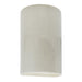 Justice Designs - CER-1265W-CRK - Lantern - Ambiance - White Crackle