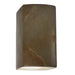 Justice Designs - CER-5950W-SLTR - Wall Sconce - Ambiance - Tierra Red Slate