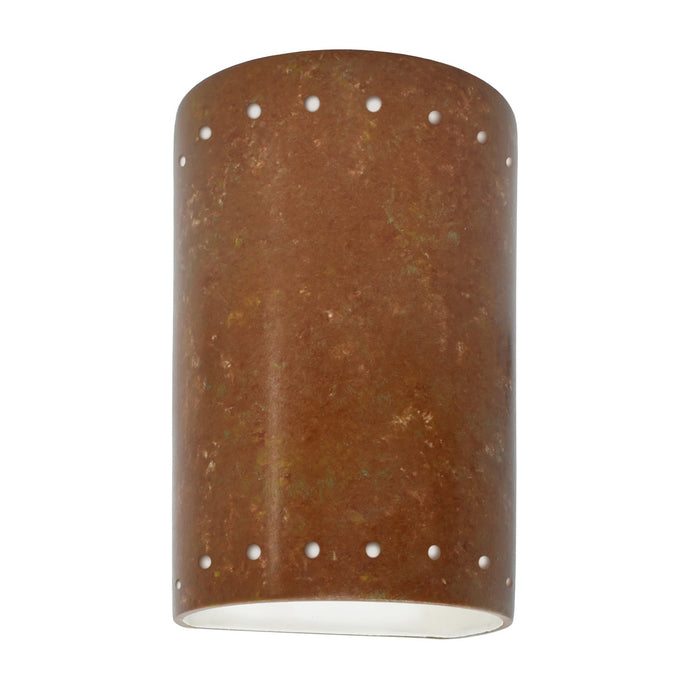 Justice Designs - CER-5990W-PATR - Wall Sconce - Ambiance - Rust Patina