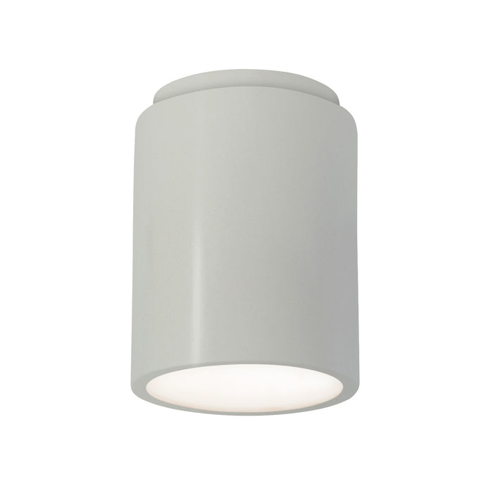 Justice Designs - CER-6100W-MAT - Flush-Mount - Radiance - Matte White