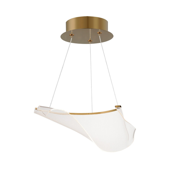 ET2 - E24881-133FG - LED Pendant - Rinkle - French Gold