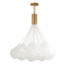 ET2 - E25088-54GLD - LED Pendant - Burst - Gold