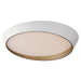 ET2 - E51034-WTGLD - LED Flush Mount - Slant - White/Gold