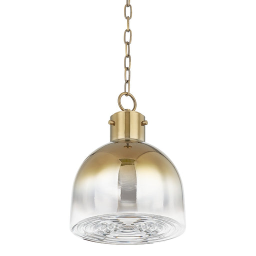 Troy Lighting - F2112-PBR - One Light Pendant - Beryl - Patina Brass