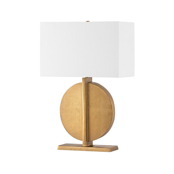 Troy Lighting - PTL7026-PBR - One Light Table Lamp - Colma - Patina Brass