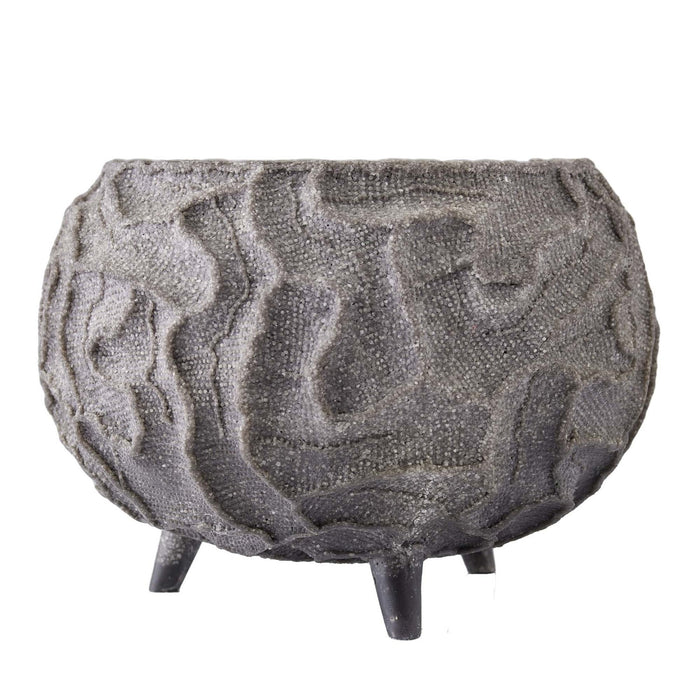 Arteriors - AVC02 - Planter - Hyder - Graphite