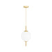 Arteriors - DPC06 - LED Pendant - Tirso - Opal