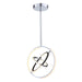 Artcraft - AC6740PN - LED Pendant - Trilogy - Polished Nickel