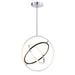 Artcraft - AC6741PN - LED Pendant - Trilogy - Polished Nickel