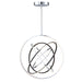 Artcraft - AC6746PN - LED Pendant - Trilogy - Polished Nickel