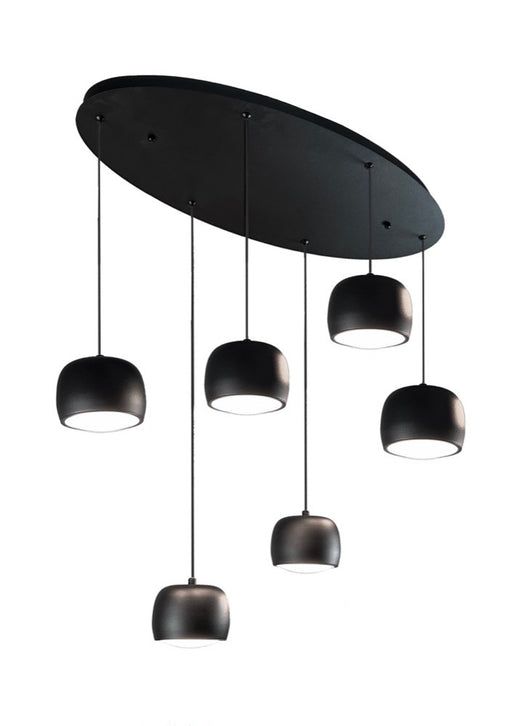 Artcraft - AC6786BK - LED Pendant - Onyx - Black