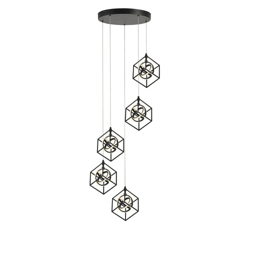 Artcraft - AC1013 - LED Pendant - Tulip - Matte Black