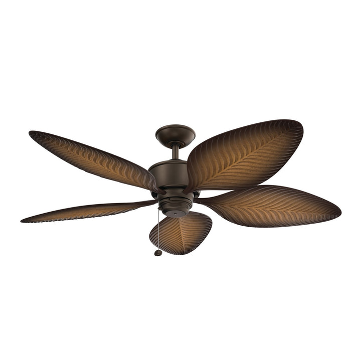 Kichler - 310095SNB - 56"Ceiling Fan - Nani - Satin Natural Bronze