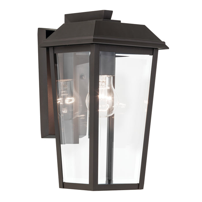 Kichler - 59118OZ - One Light Outdoor Wall Mount - Mathus - Olde Bronze