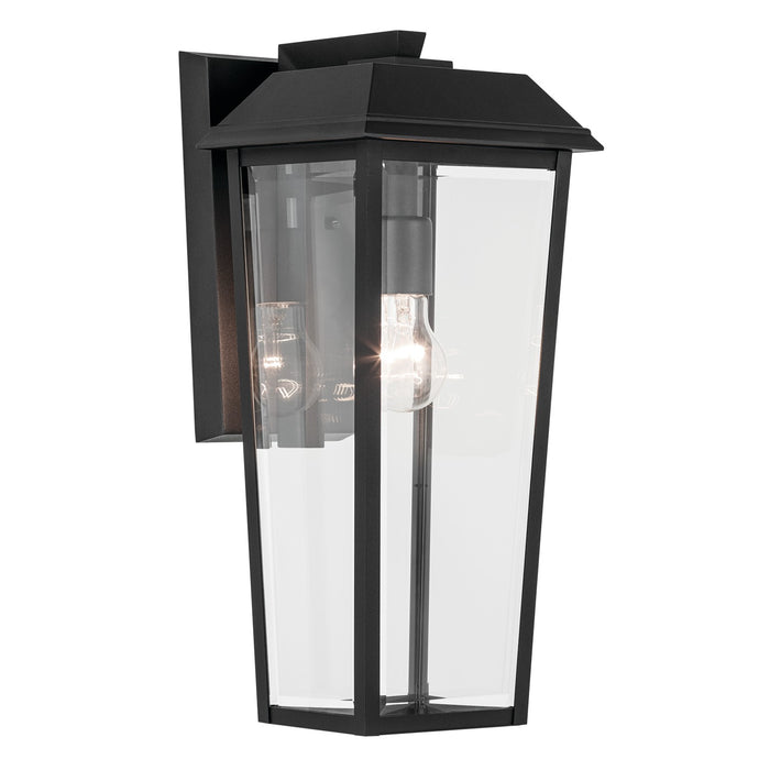 Kichler - 59119BKT - One Light Outdoor Wall Mount - Mathus - Textured Black