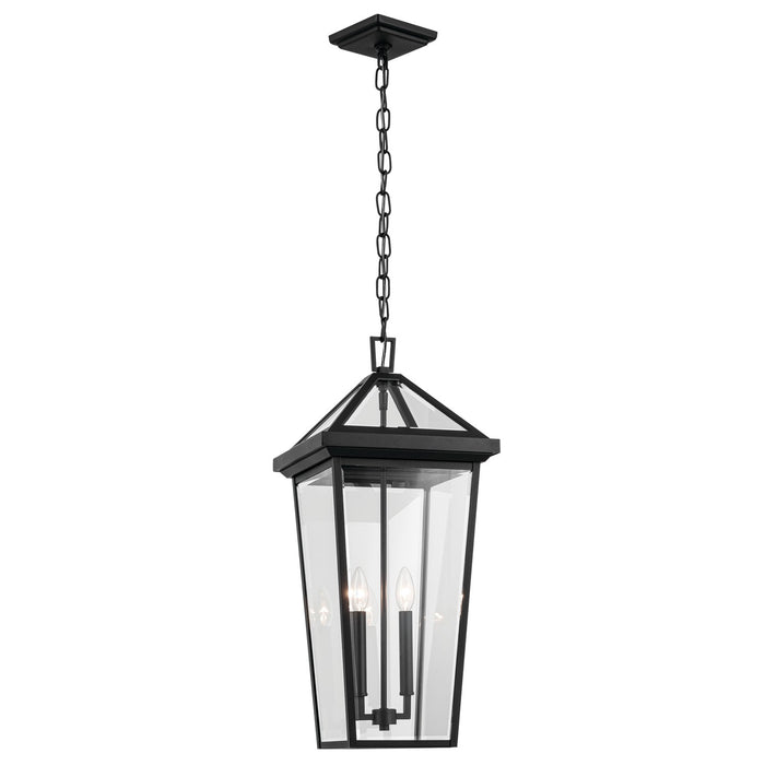 Kichler - 59130BKT - Two Light Outdoor Pendant - Regence - Textured Black