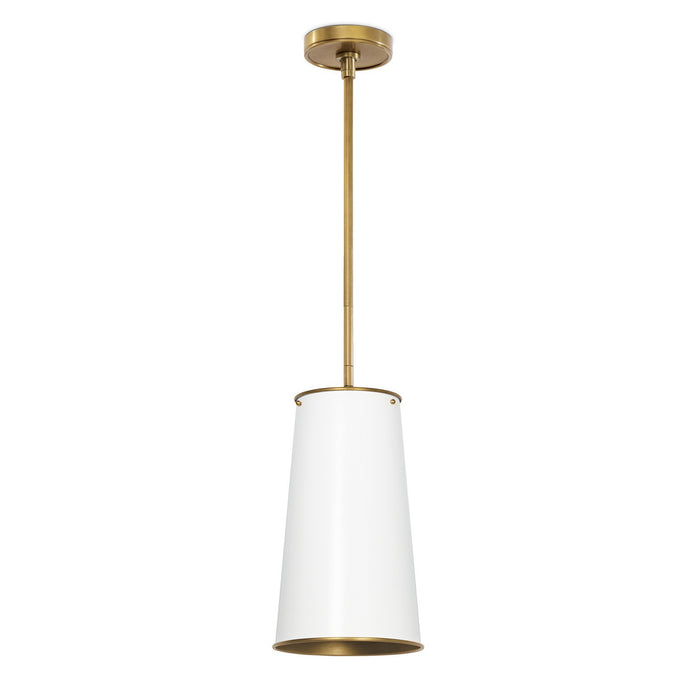 Regina Andrew - 16-1392WT - One Light Pendant - Hattie - White