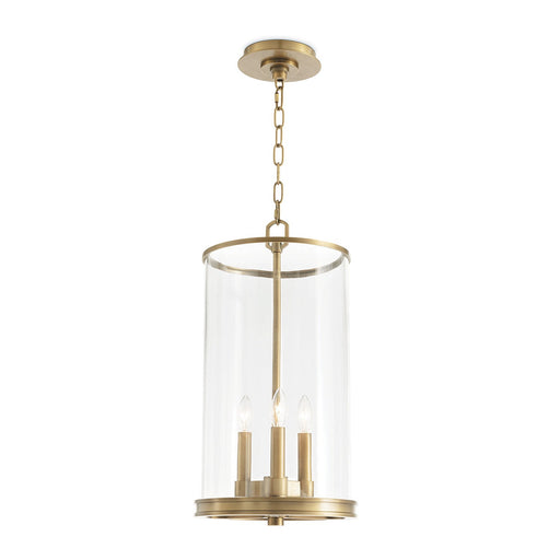 Regina Andrew - 16-1399NB - Three Light Pendant - Adria - Natural Brass