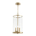 Regina Andrew - 16-1399NB - Three Light Pendant - Adria - Natural Brass