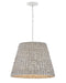 Hinkley - 43224TXP - LED Chandelier - Seabrook - Textured Plaster