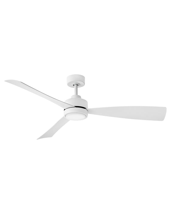 Hinkley - 905756FMW-LWDK - 56" Ceiling Fan - Iver - Matte White