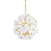 Corbett Lighting - 367-22-GL - Six Light Chandelier - Hygea - Gold Leaf