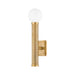 Corbett Lighting - 373-01-VB - One Light Wall Sconce - Pienza - Vintage Brass