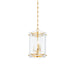 Corbett Lighting - 375-11-VPB - Three Light Lantern - Rio - Vintage Polished Brass