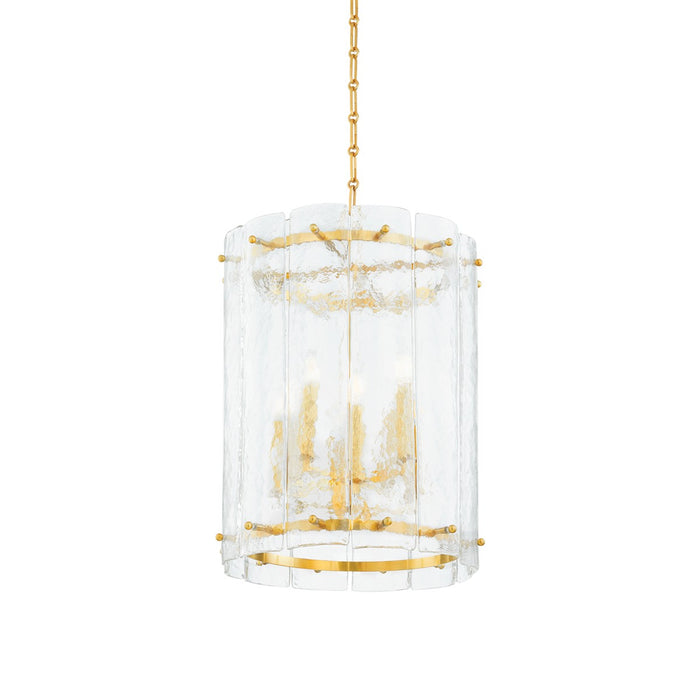 Corbett Lighting - 375-20-VPB - Eight Light Lantern - Rio - Vintage Polished Brass