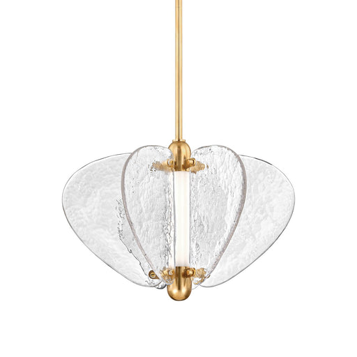 Corbett Lighting - 380-20-VB - LED Pendant - Freya - Vintage Brass