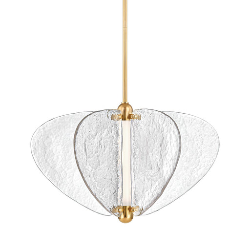 Corbett Lighting - 380-30-VB - LED Pendant - Freya - Vintage Brass