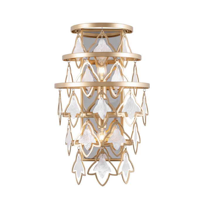 Varaluz - 386W02FG - Two Light Wall Sconce - Fleur - French Gold