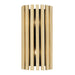 Varaluz - 387W02MBH - Two Light Wall Sconce - Suratto - Matte Black/Honey Blonde