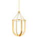 Hudson Valley - 2917-AGB - LED Lantern - Tournu - Aged Brass