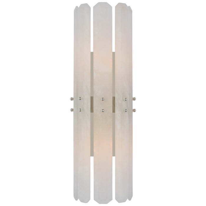 Visual Comfort Signature - ARN 2125PN-ALB - Two Light Wall Sconce - Bonnington - Polished Nickel