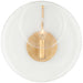 Visual Comfort Signature - ARN 2455G-CSG - One Light Wall Sconce - Loire - Gild