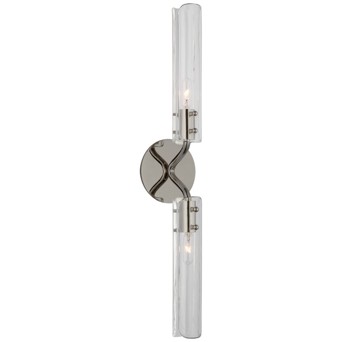 Visual Comfort Signature - ARN 2485PN-CG - LED Wall Sconce - Casoria - Polished Nickel