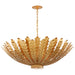 Visual Comfort Signature - ARN 5013G - LED Chandelier - Hampton - Gild