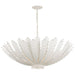 Visual Comfort Signature - ARN 5013PW - LED Chandelier - Hampton - Plaster White