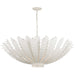 Visual Comfort Signature - ARN 5014PW - LED Chandelier - Hampton - Plaster White