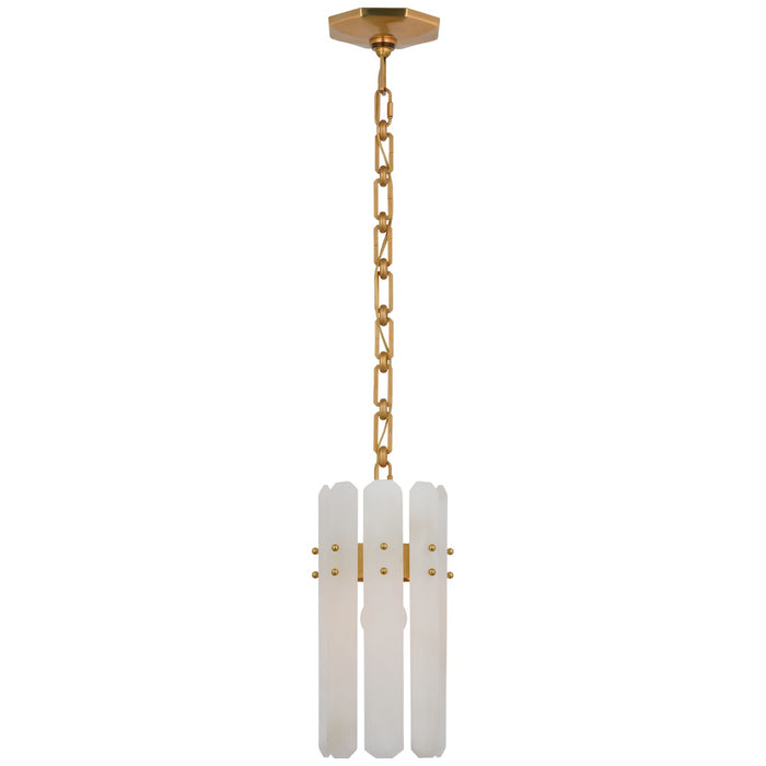 Visual Comfort Signature - ARN 5123HAB-ALB - One Light Pendant - Bonnington - Hand-Rubbed Antique Brass