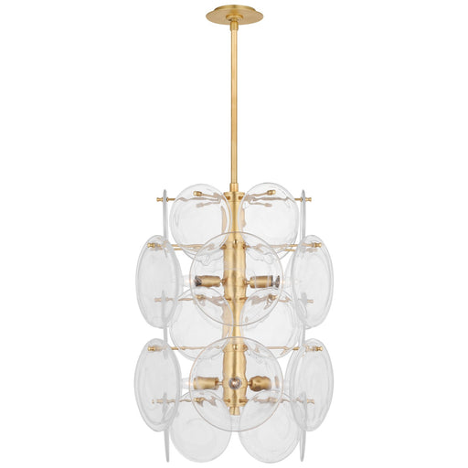 Visual Comfort Signature - ARN 5451G-CSG - Six Light Chandelier - Loire - Gild