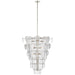 Visual Comfort Signature - ARN 5452PN-CSG - 12 Light Chandelier - Loire - Polished Nickel