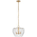 Visual Comfort Signature - ARN 5453G-CSG - Three Light Chandelier - Loire - Gild