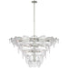 Visual Comfort Signature - ARN 5454PN-CSG - LED Chandelier - Loire - Polished Nickel