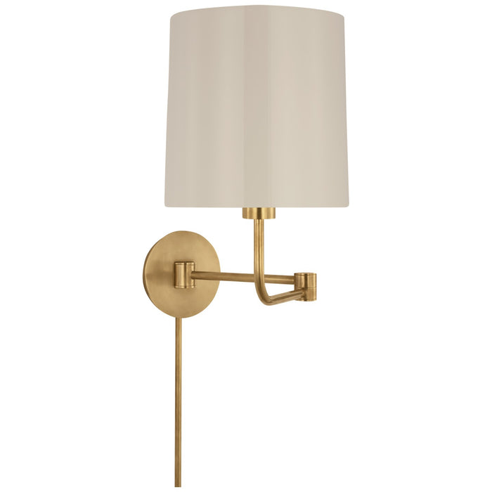 Visual Comfort Signature - BBL 2095SB-CW - LED Swing Arm Wall Light - Go Lightly - Soft Brass