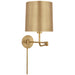 Visual Comfort Signature - BBL 2095SB-SB - LED Swing Arm Wall Light - Go Lightly - Soft Brass