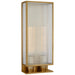 Visual Comfort Signature - BBL 2188SB-CRB - LED Outdoor Wall Sconce - York - Soft Brass